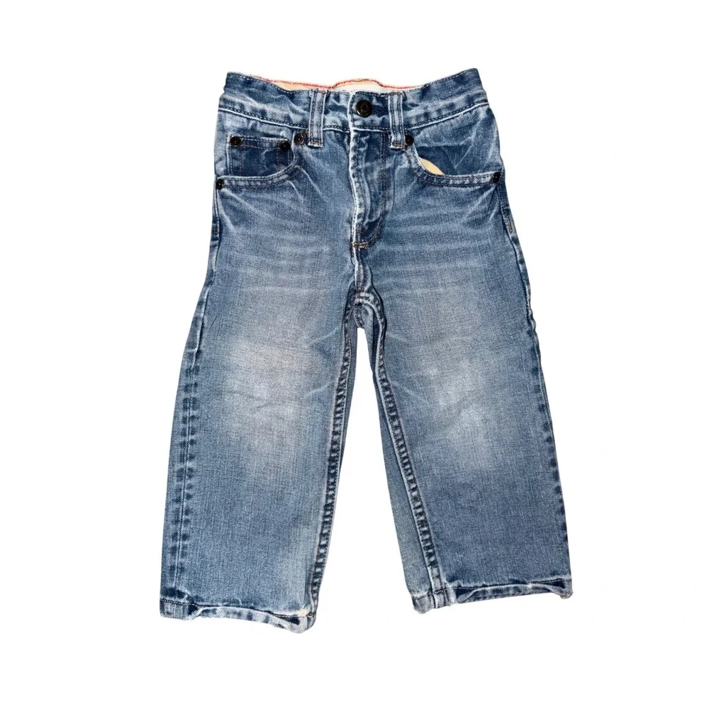 Gap Kids Y2K 1969‎ Original Fit Blue Denim Jeans Boys 2 Years Medium Cotton M2